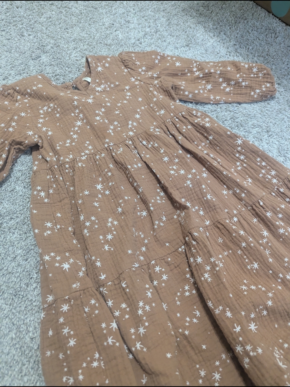 Rylee + Cru Gillian Dress In Starlight Print - Picture 2 of 3